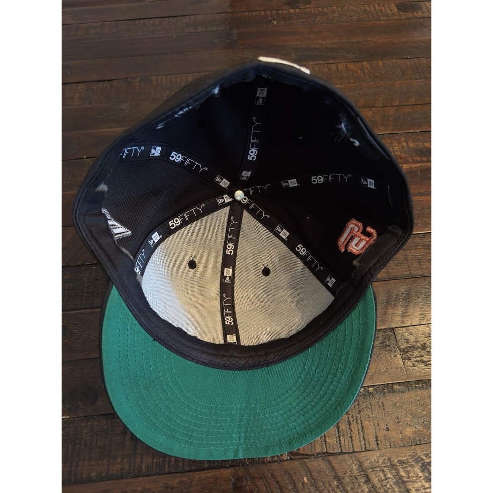 SAN FRANCISCO GIANTS LOGO PATCH SCRIPT HAT 7/12 - Picture 4 of 5